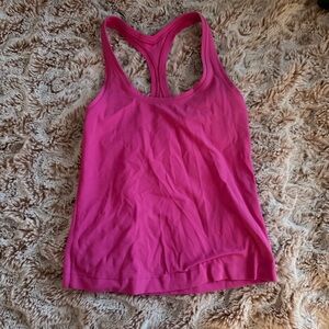 Sonic Pink Nulu Racerback Tank Top